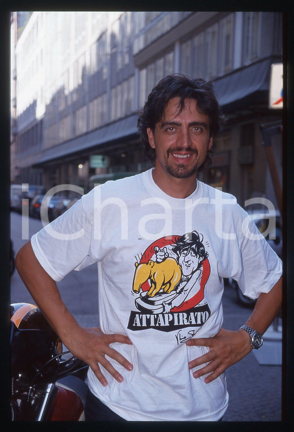 Valerio STAFFELLI - MODA e COSTUME - MILANO 2000 ca 35 mm vintage slide 40