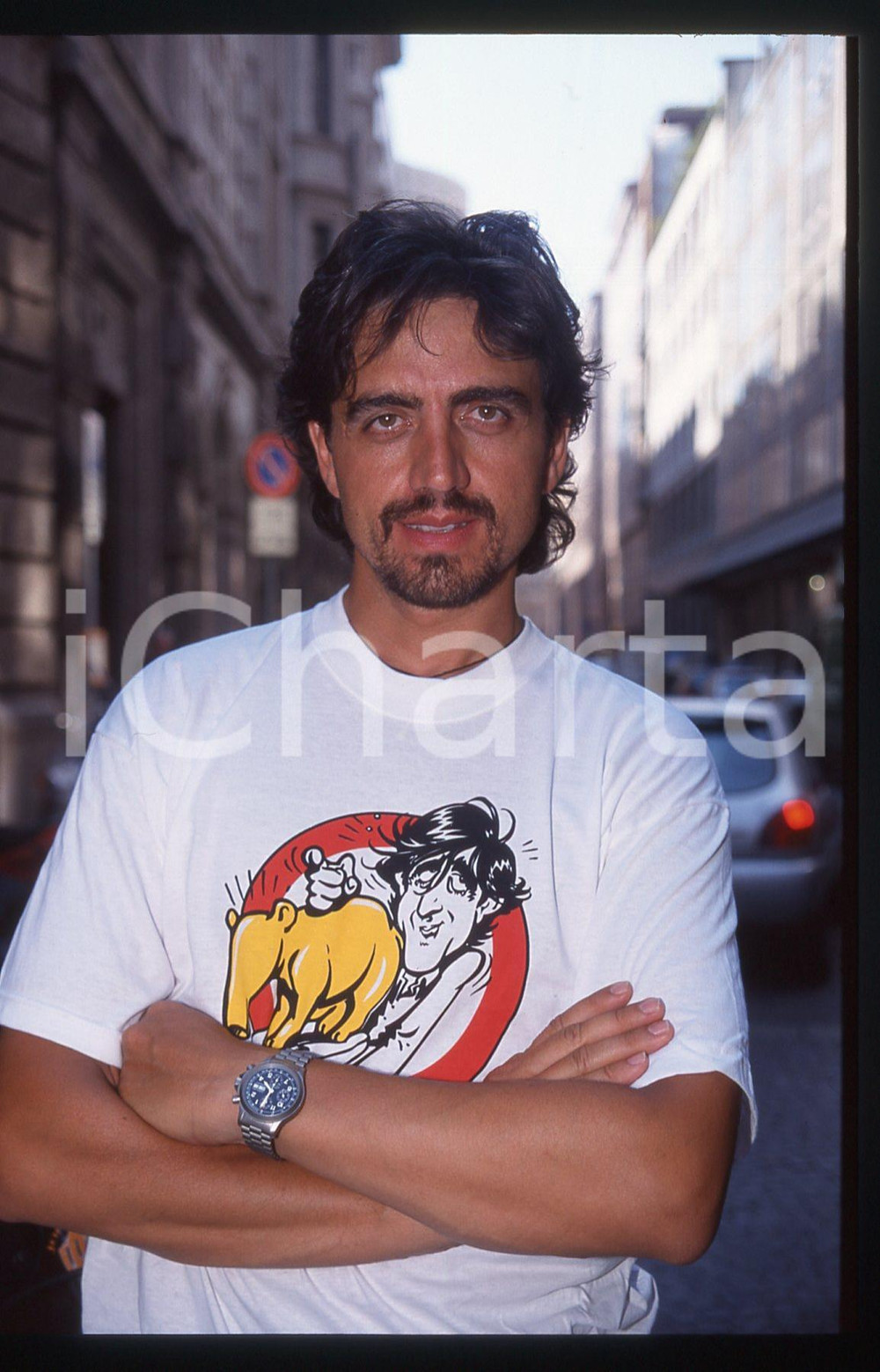 Valerio STAFFELLI - MODA e COSTUME - MILANO 2000 ca 35 mm vintage slide 46