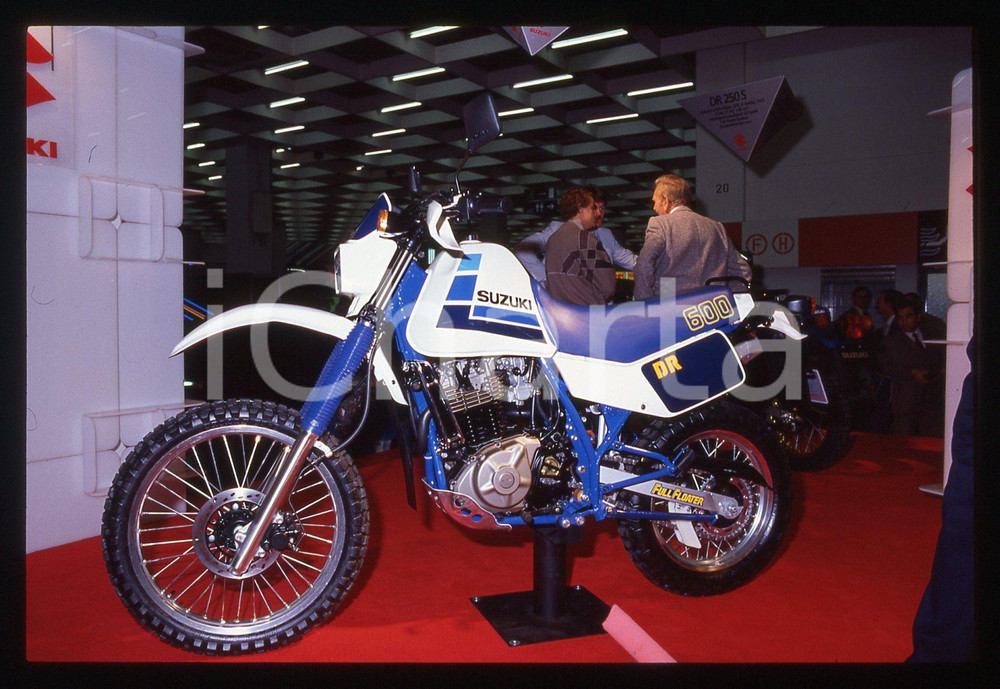 SUZUKI 600 DR - COLONIA 1984 35 mm vintage slide