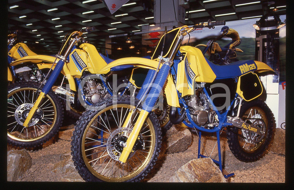 SUZUKI RM 125 - COLONIA 1984 35 mm vintage slide
