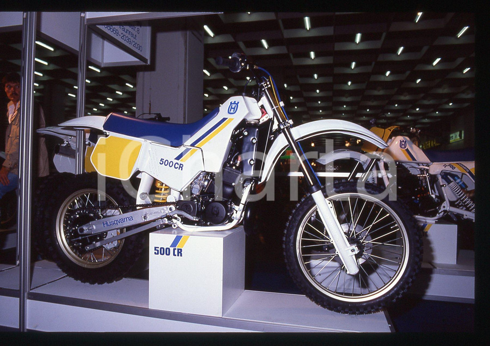 HUSQVARNA 500 CR - COLONIA 1984 35 mm vintage slide