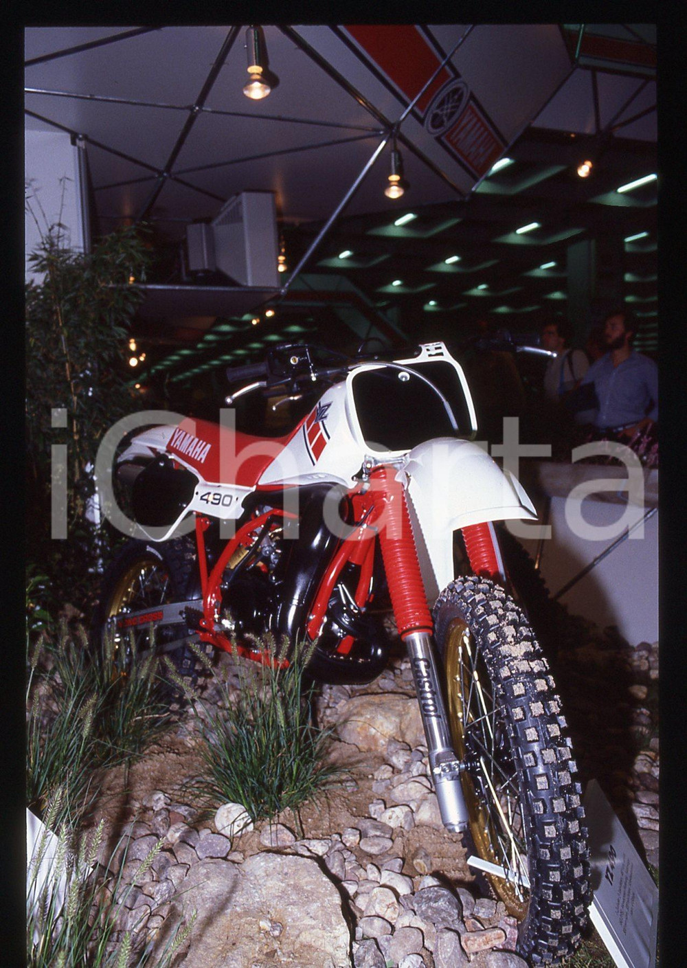 YAMAHA YZ 490 - COLONIA 1984 35 mm vintage slide