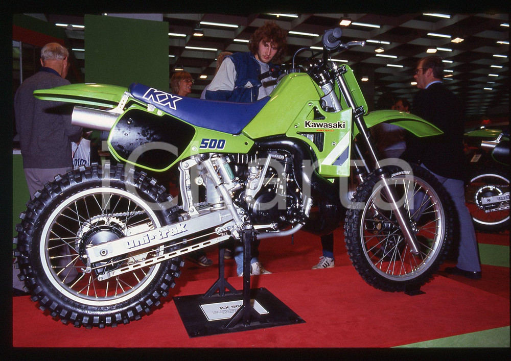 KAWASAKI KX 500 - COLONIA 1984 35 mm vintage slide