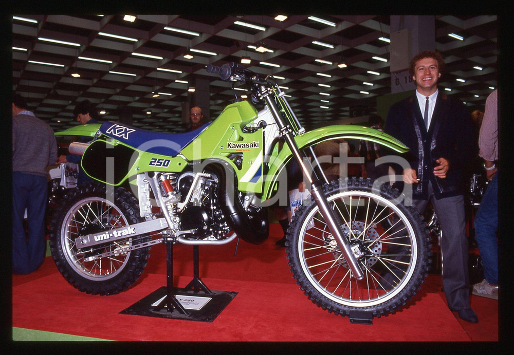 KAWASAKI KX 250 - COLONIA 1984 35 mm vintage slide