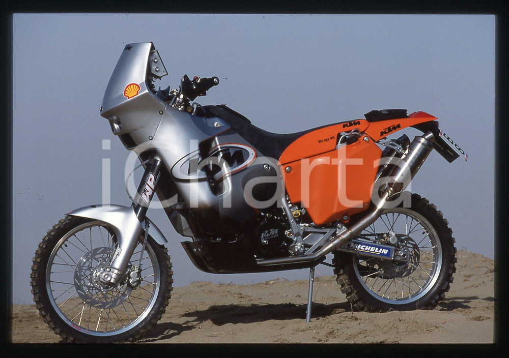 KTM 660 RALLY FR - MOTO CROSS 2003 35 mm vintage slide