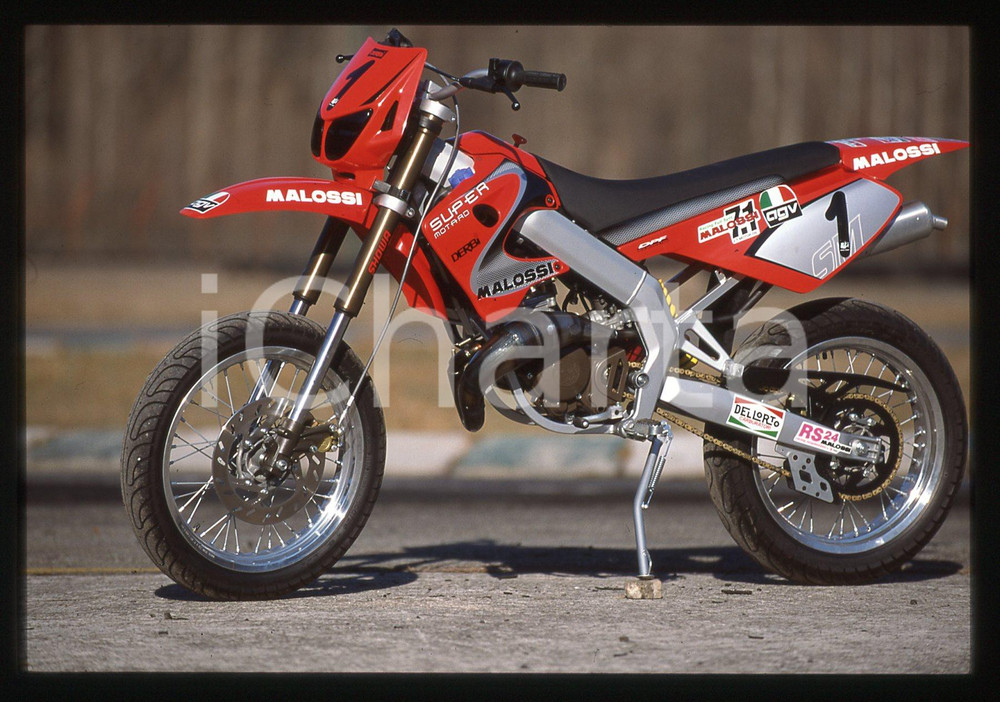DERBI 80 CR - MOTO CROSS 2003 35 mm vintage slide