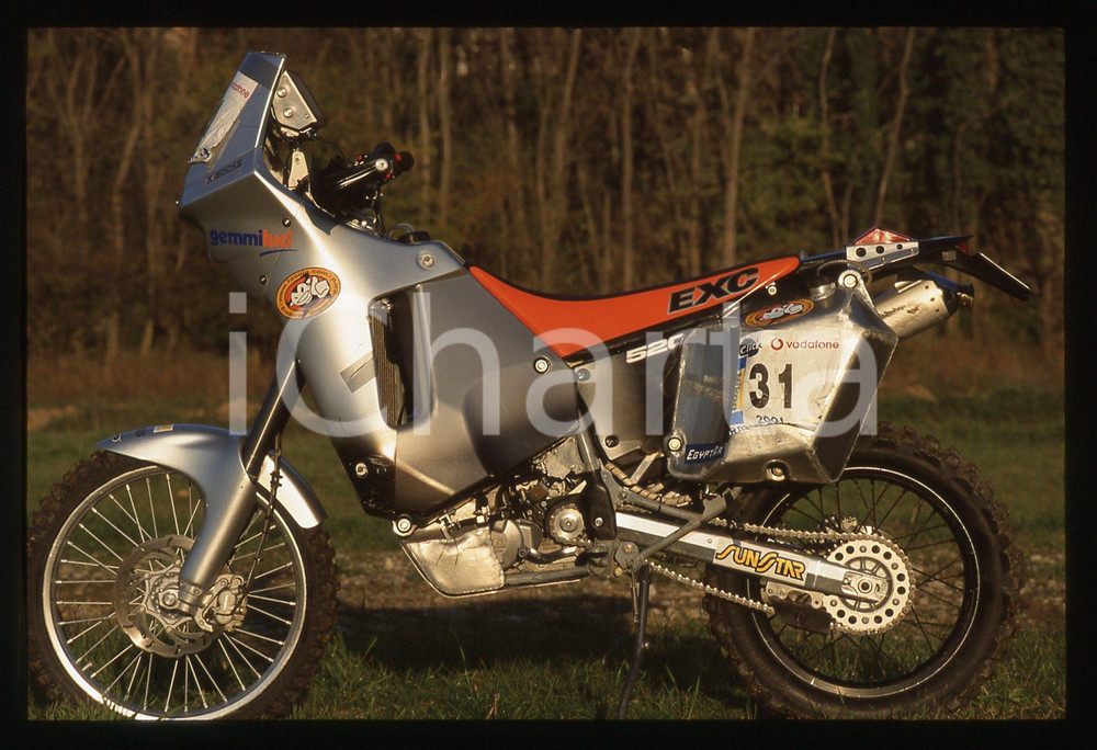 KTM 520 EXC - MOTO CROSS 2003 35 mm vintage slide