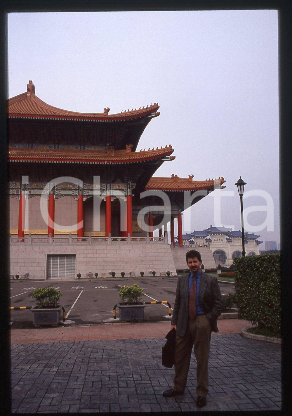 NATIONAL THEATER at LIBERTY SQUARE - TAIPEI 1989 35 mm vintage slide 4