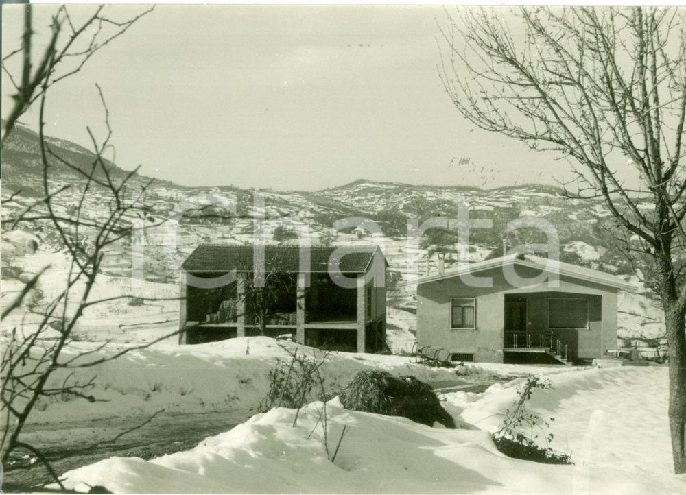 Fotografia d epoca originale 1966 SANTA MARGHERITA STAFFORA PV Azienda agricola CALLEGARI Fotografia 1