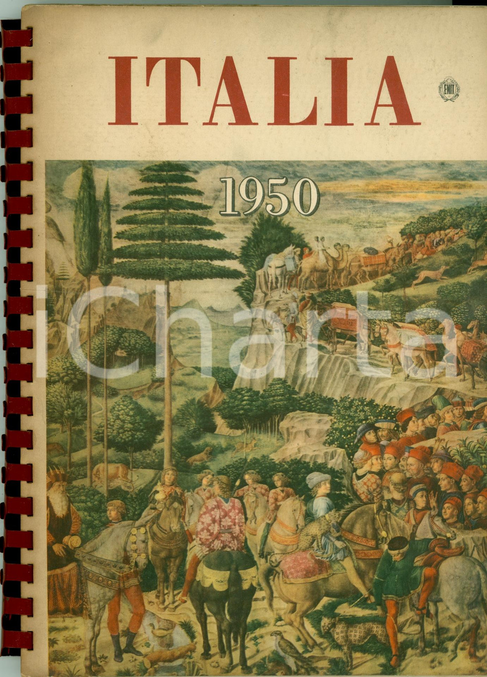 Oggetto da collezione cartaceo 1950 ENIT Calendario agenda ILLUSTRATO Monumenti ITALIA 1