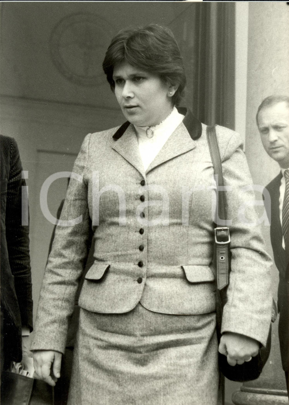 Fotografia d epoca originale 1984 PARIGI F Eliseo  Tatiana BONNER figliastra Andrej SACHAROV Fotografia 1