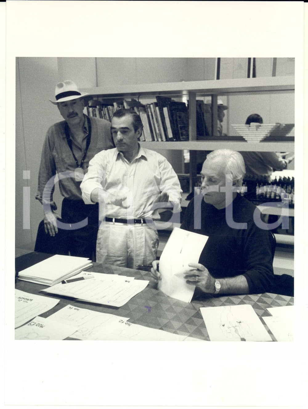 1990 CINEMA Film  "Made in Milan" Martin SCORSESE e Giorgio ARMANI *Foto 18x24
