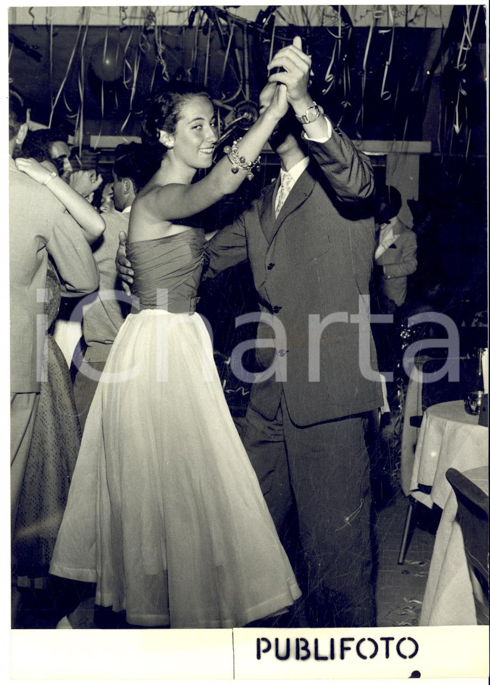 1953 SANTA MARGHERITA LIGURE Festa di Carnevale al "Barracuda" *Foto 13x18