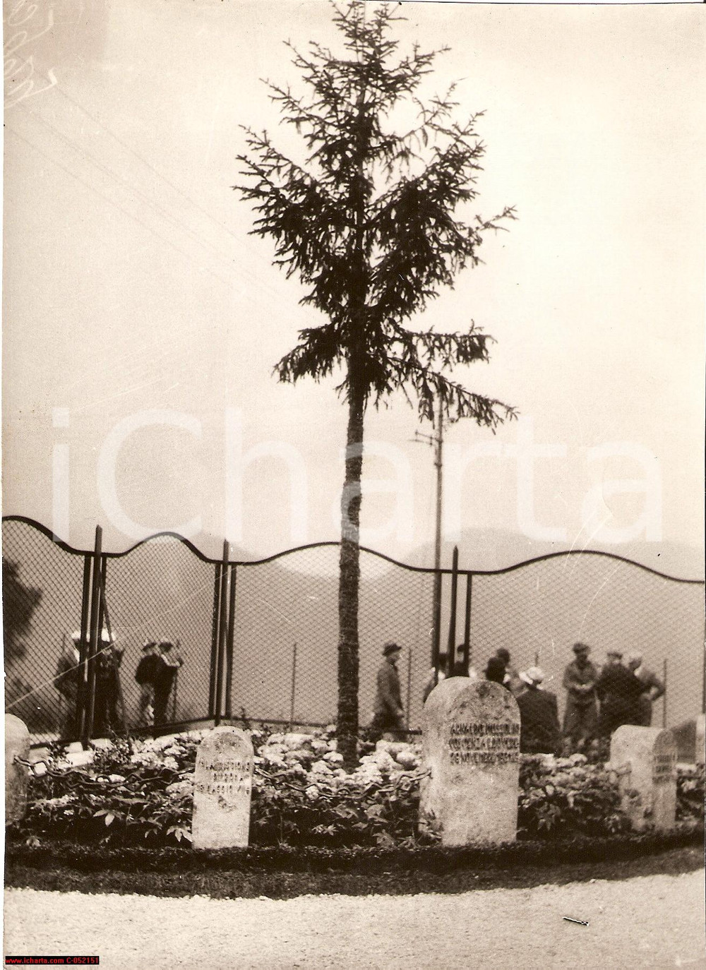 Fotografia d'epoca originale 1934 SELVINO BG Pino di Arnaldo MUSSOLINI a SCIESOPOLI 1