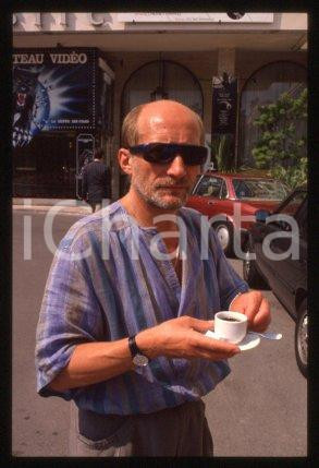 35mm vintage slide* 1985 ca ITALY a Polish film actor Wojciech PSZONIAK (1)