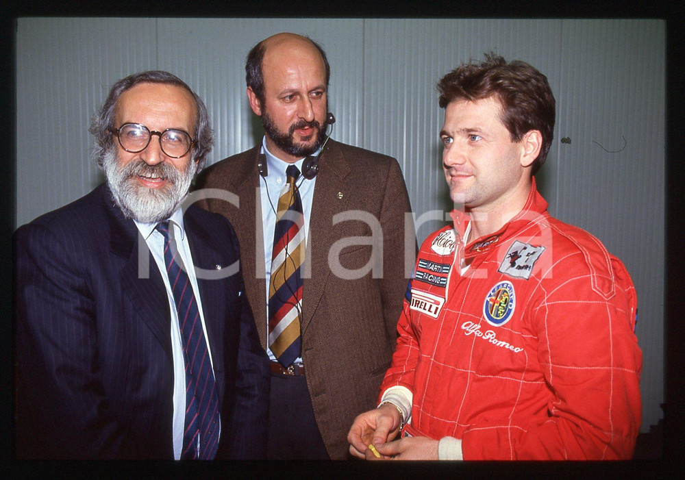 35mm vintage slide* 1992 ITALIA - SUPERTURISMO Nicola LARINI ed Enrico FERRI (5)
