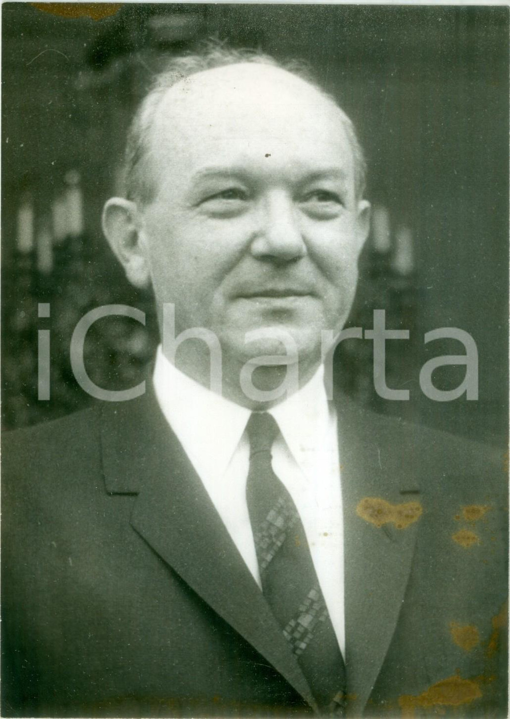 Fotografia d epoca originale 1964 WASHINGTON USA Dean RUSK Ministro degli esteri americano Fotografia 1