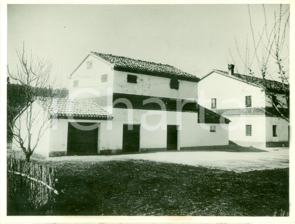 Fotografia d epoca originale 1934 OSIMO AN I nuovi tipi di case coloniche Confederazione Agricoltori FOTO 1
