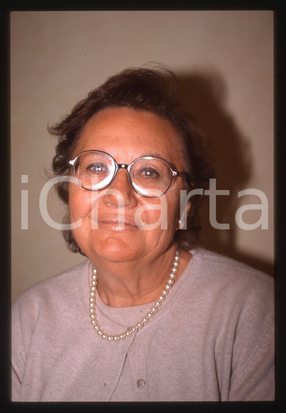 35mm vintage slide* 1990ca ITALIA COSTUME Maria VENTURI Ritratto scrittrice (5)