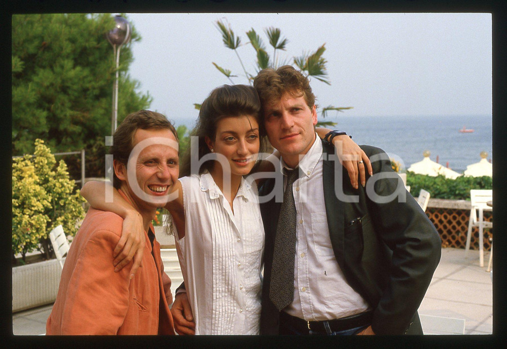 35mm vintage slide* 1984 VENEZIA Pascale OGIER Tchéky KARYO Fabrice LUCHINI (7)
