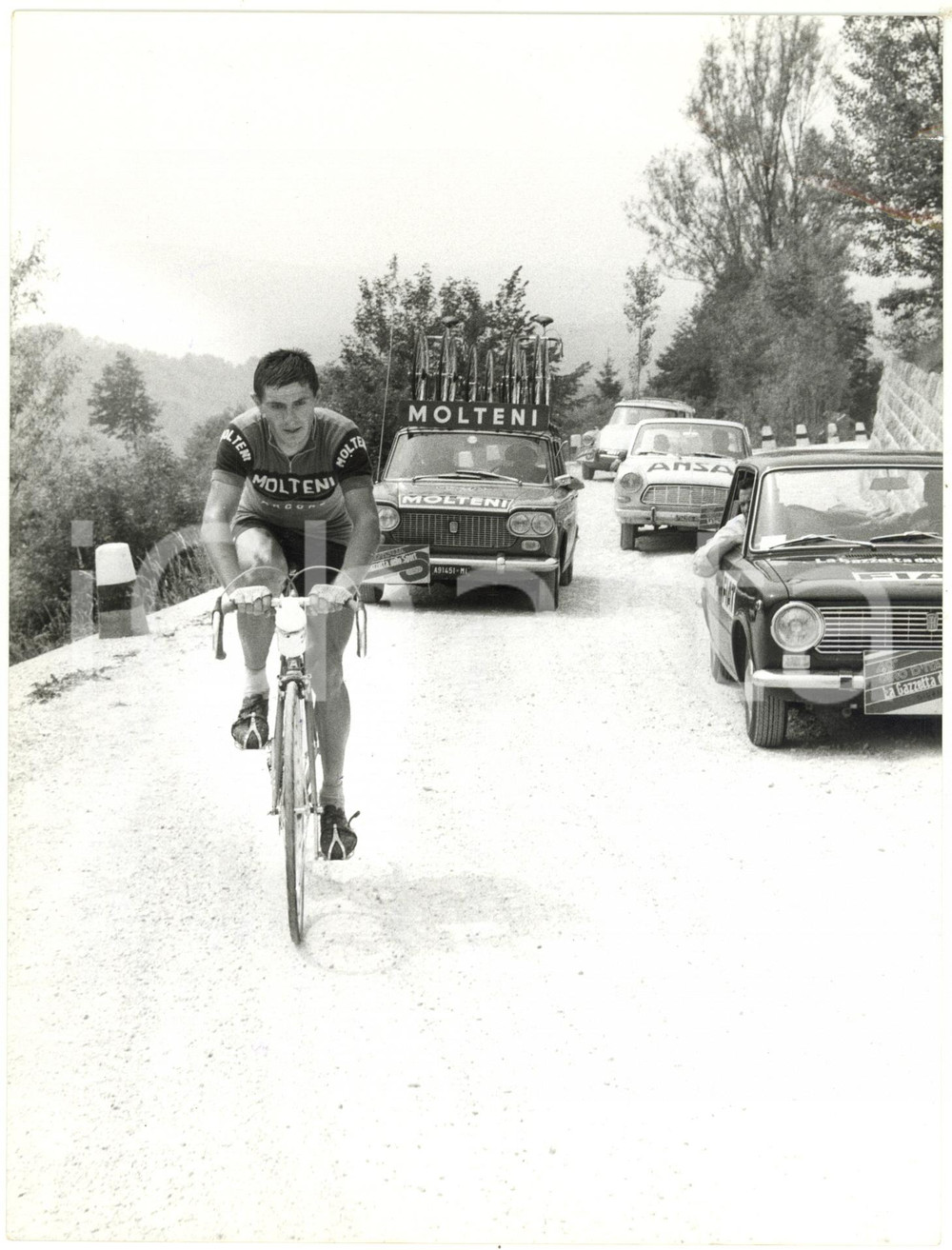 1966 CICLISMO GIRO D'ITALIA  VITTORIO VENETO Pietro SCANDELLI in gara *Foto
