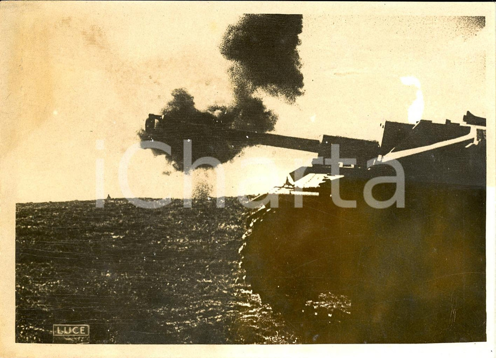 Fotografia d'epoca originale 1944 WW2 NORMANDIA Contrattacco carri armati tedeschi 1