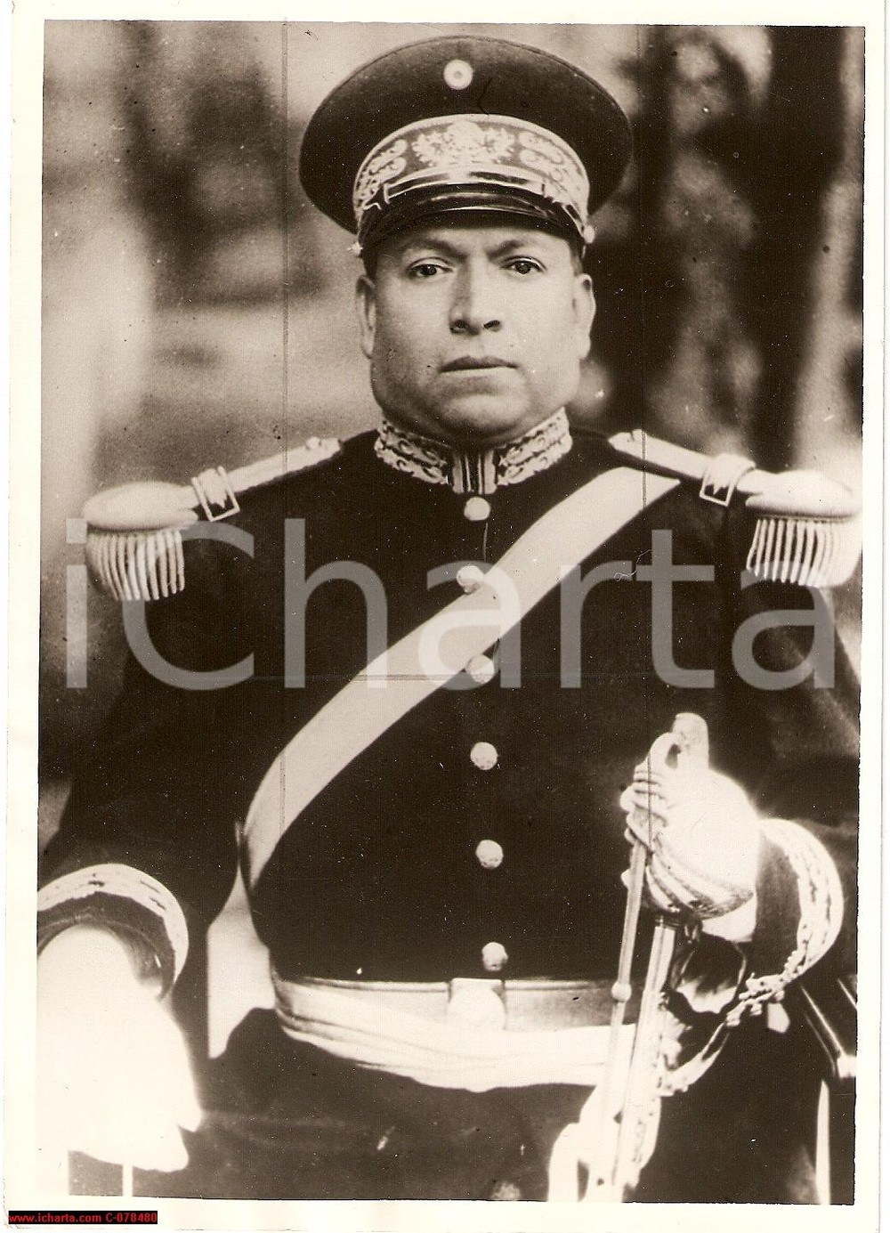 Fotografia d epoca originale 1939 MÃ©xico, gen. SATURNINO CEDILLO, rebelde revoluciÃ²n 1