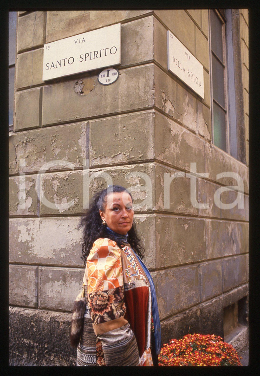 35mm vintage slide* 1990 ca MILANO - Paola BUZZI (30)