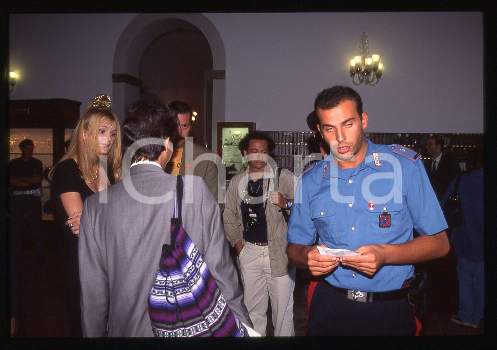 35mm vintage slide* 1995 VENEZIA Hotel Excelsior Eva HENGER Riccardo SCHICCHI
