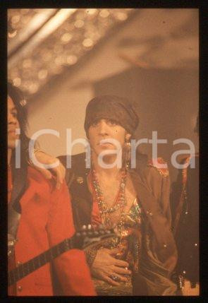 35mm vintage slide* 1989 ca SANREMO - American singer LITTLE STEVEN (21)