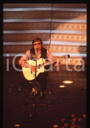 35mm vintage slide* 1998 SANREMO singer and composer Jose FELICIANO (18)