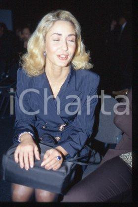 35mm vintage slide* 1990 ca ITALY TV Presenter & actress Terri SCHIAVO (18)