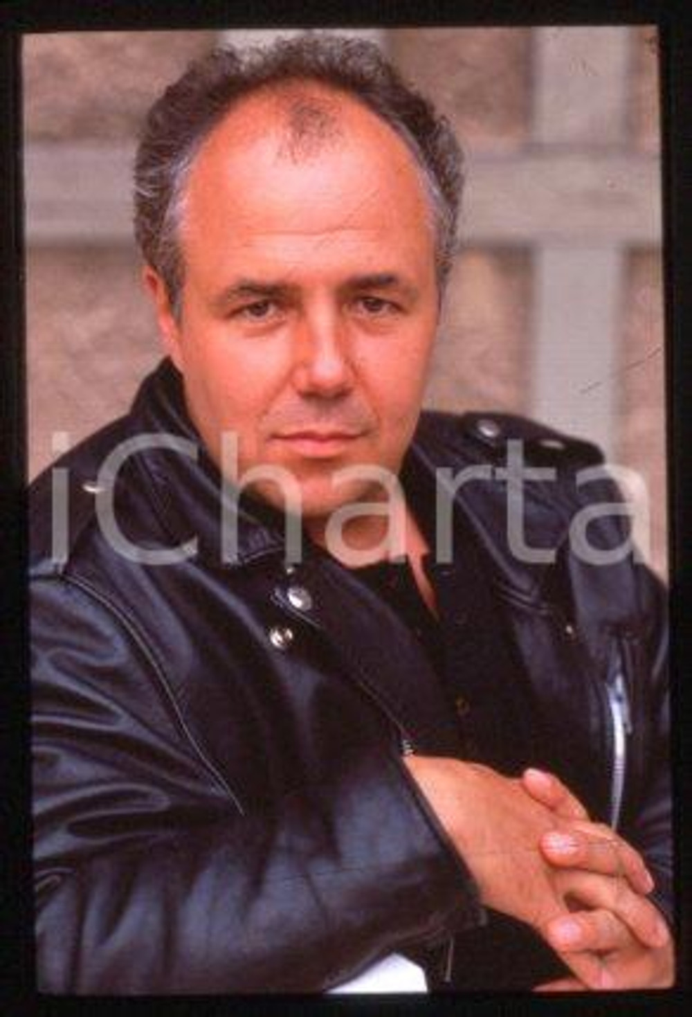 35mm vintage slide* 1989 Festival de DEAUVILLE French actor Marc JOLIVET (3)