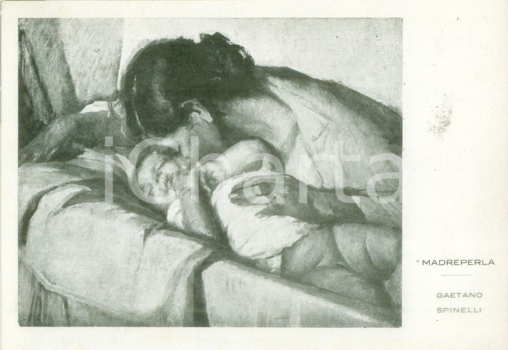 Fotografia d epoca originale 1934 MONTECATINI TERME Gaetano SPINELLI Madreperla Cartolina FG NV 1