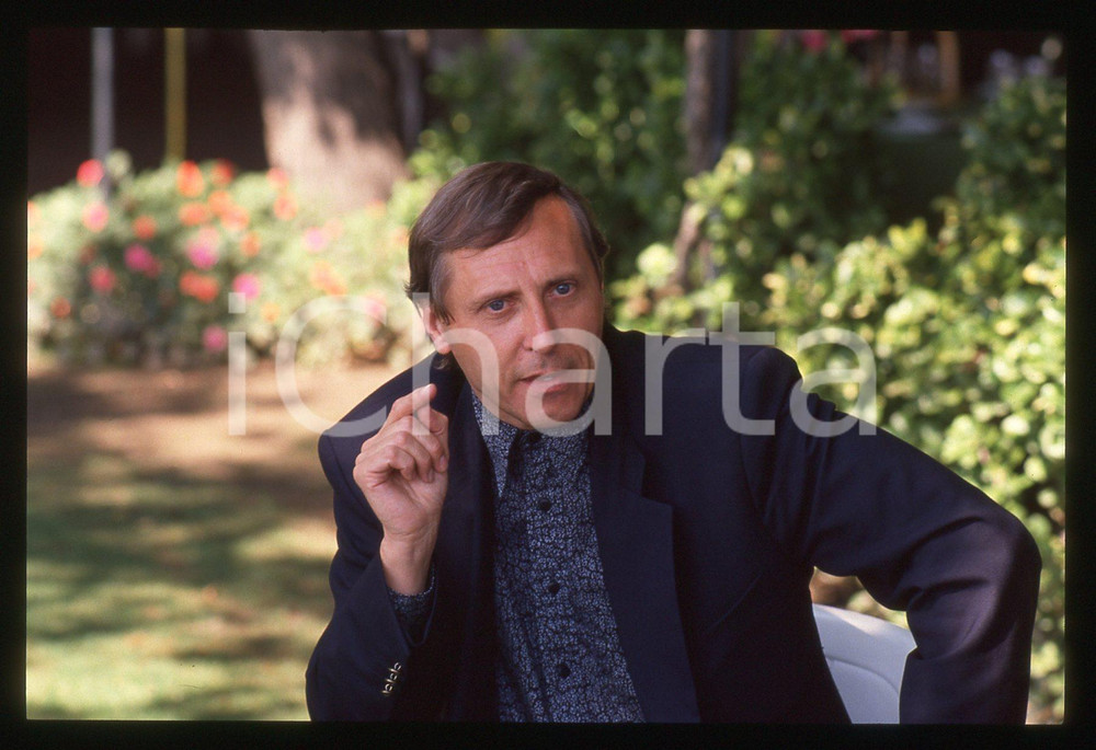 35mm vintage slide* 1987 VENEZIA Peter GREENAWAY - Ritratto del regista (2)