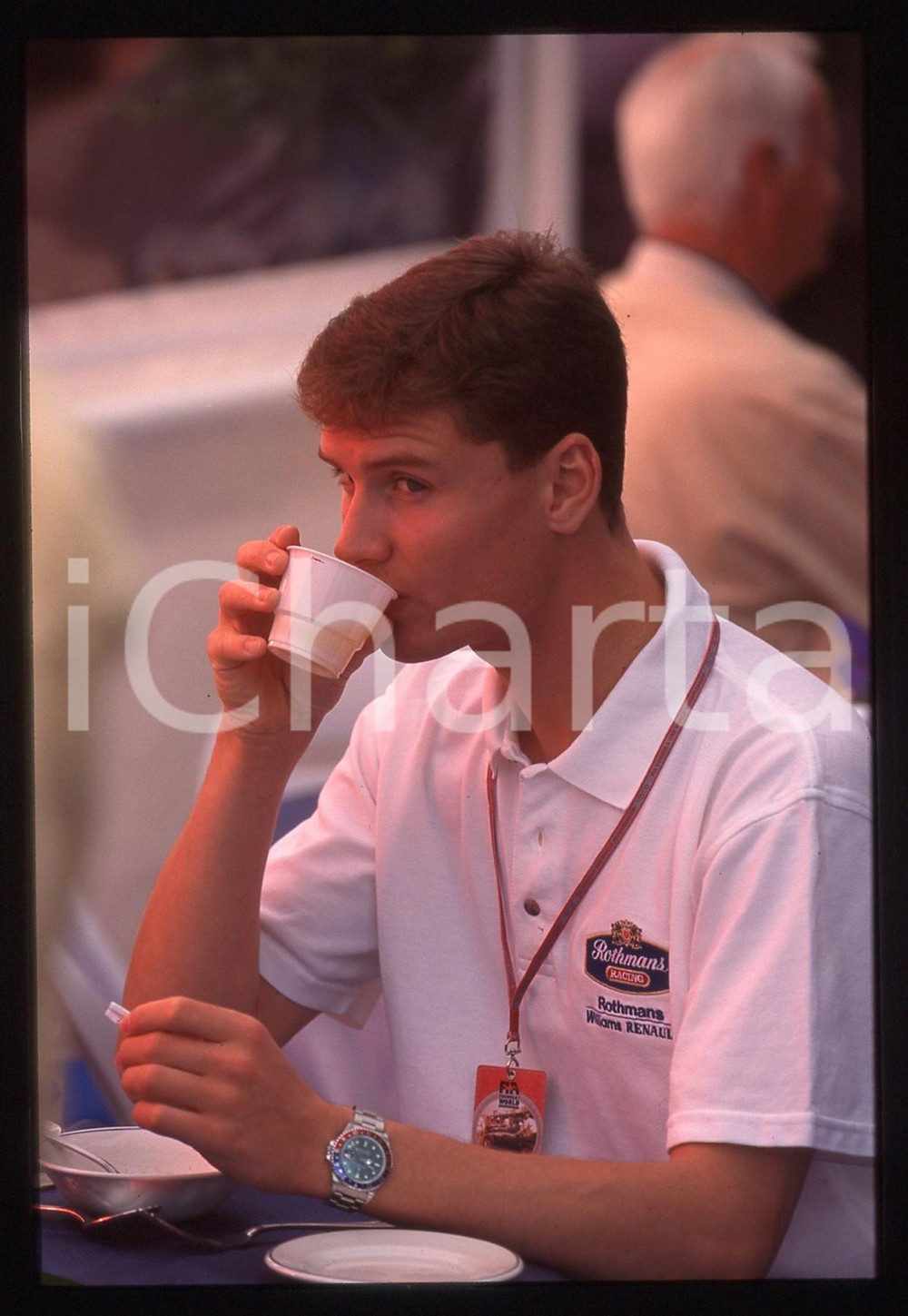 35mm vintage slide* 1995 ca FORMULA 1 David COULTHARD scuderia WILLIAMS (7)