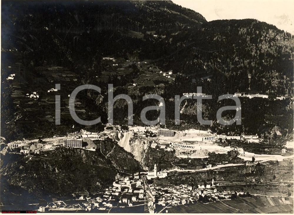 Fotografia d epoca originale 1935 Sondalo Valtellina FOTO Sanatorio Eugenio Morelli 1