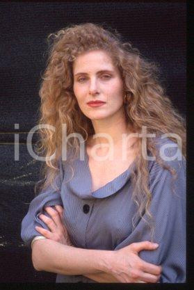 35mm vintage slide* 1990 ca ITALY artist and actress Domiziana GIORDANO (2)