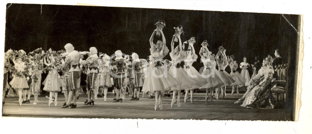 Fotografia d epoca originale 1961 OPERA DE PARIS Ballets de LENINGRAD  La belle au bois dormant Photo 1