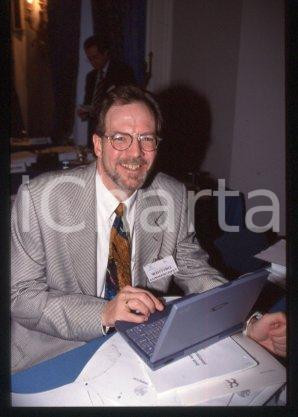 35mm vintage slide* 1995 ca ITALY MILAN Randall WITHING Portrait (4)