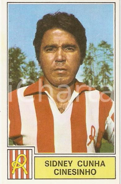 Oggetto da collezione cartaceo PANINI  CALCIATORI 1971 1972 Figurina CHINESINHO Sidney CUNHA Lanerossi VICENZA 1