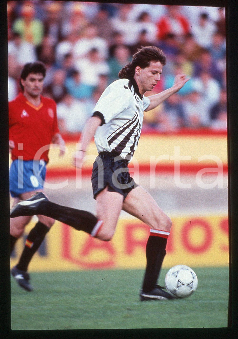 35mm vintage slide* 1990 MALAGA CALCIO SPAGNA vs AUSTRIA 2-3 Peter SCHOTTEL