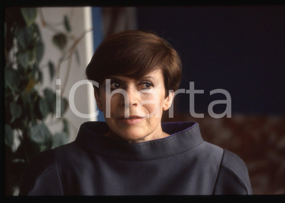 35mm vintage slide* 1995ca SPETTACOLO Franca VALERI Ritratto dell'attrice