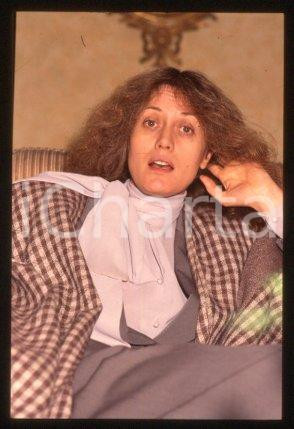 Noelle CHATELET - LITERATURE Portrait of writer 1989 ca * 35 mm vintage slide 6