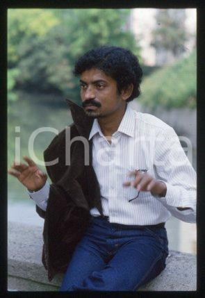 35mm vintage slide* 1984 ITALY VENICE Indian film director Goutam GHOSE (3)