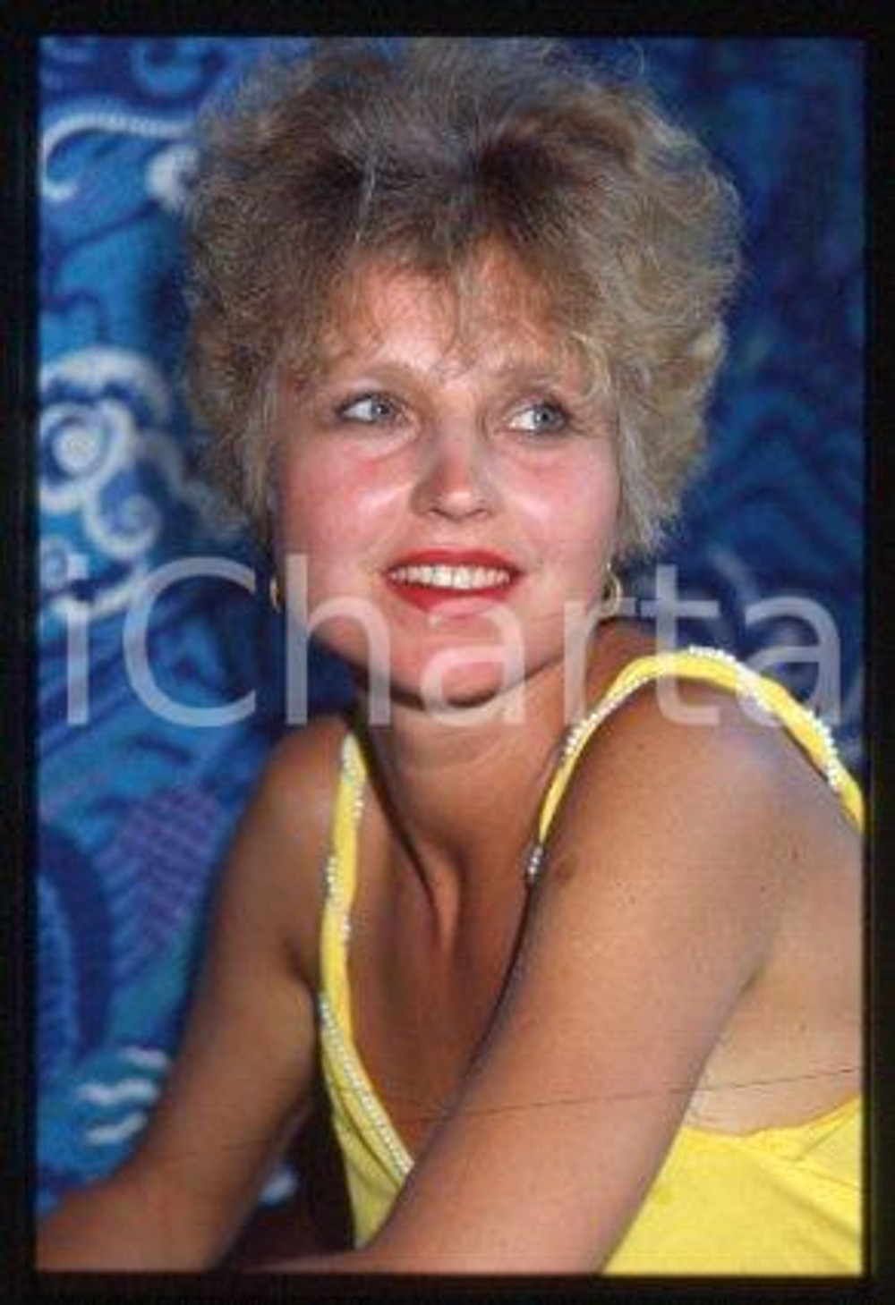 Hanna SCHYGULLA VENICE German actress chanson singer 1986 *35mm vintage slide 27