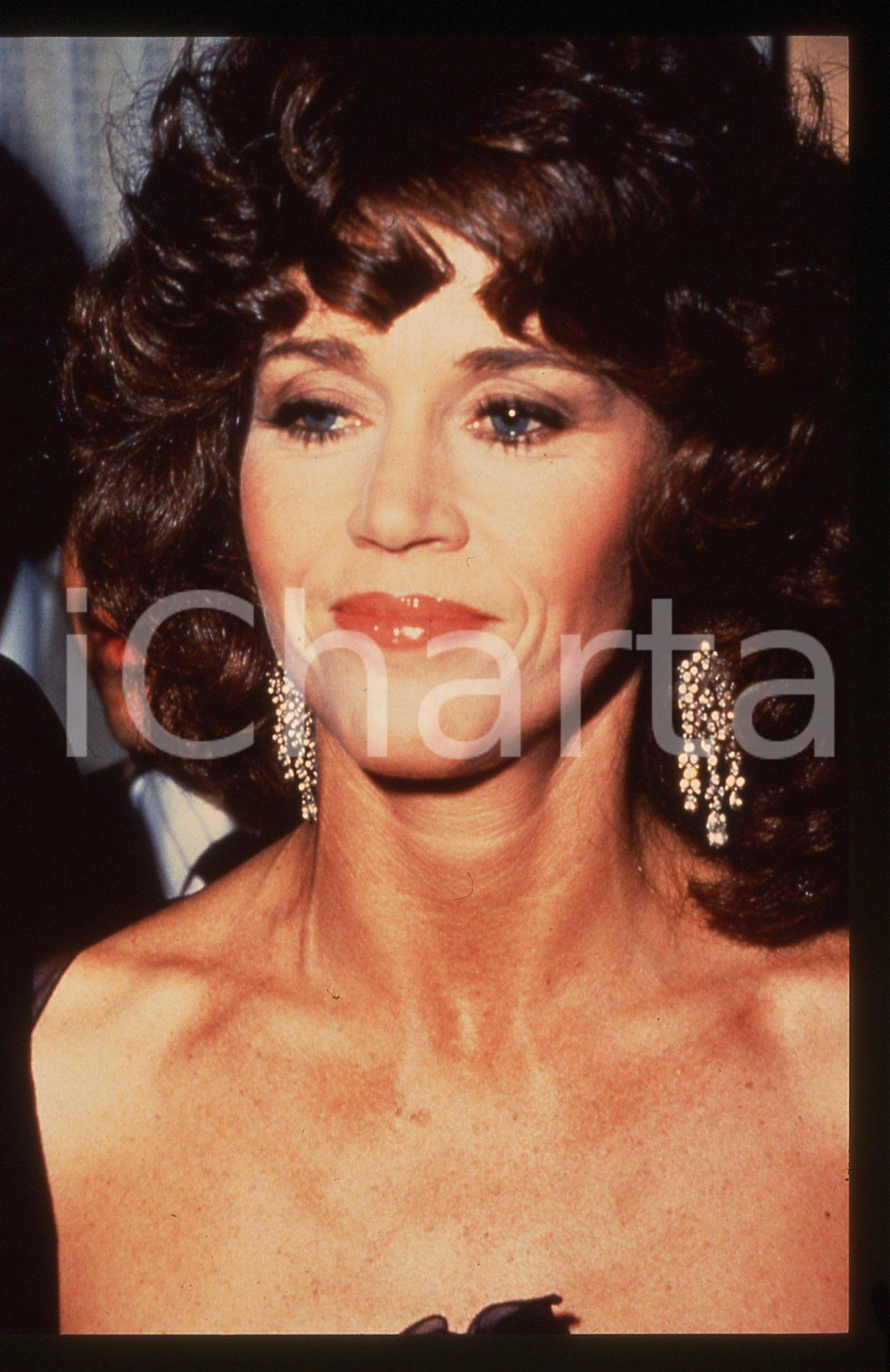35mm vintage slide* 1980 ca CINEMA - Jane FONDA - Ritratto dell'attrice