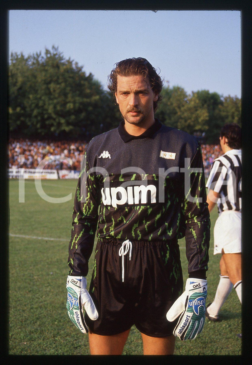 35mm vintage slide* 1989 CALCIO PRO VERCELLI vs JUVENTUS 0-3 - Stefano TACCONI