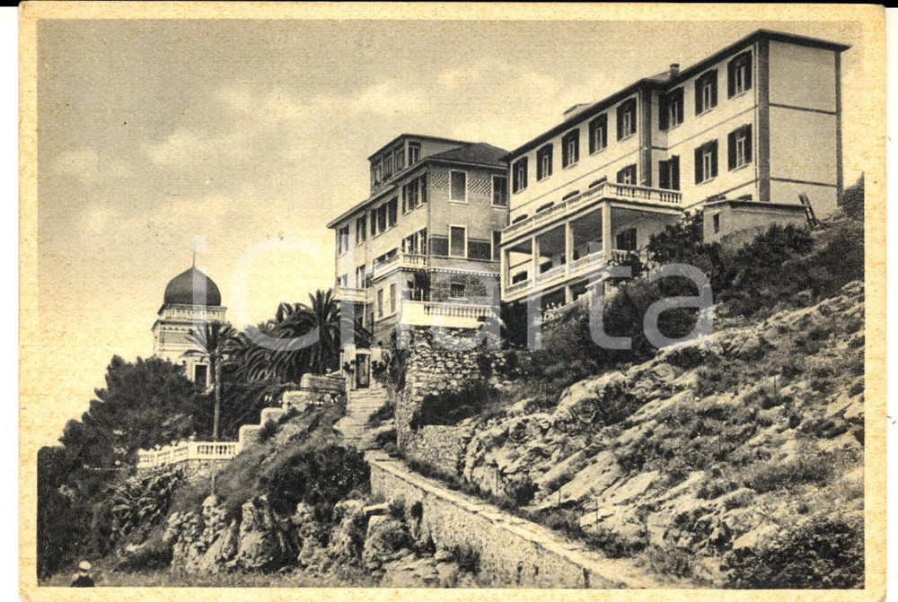 Cartolina originale da collezione 1952 BORGIO VEREZZI Villa MATER DOMINI Suore del Preziosissimo Sangue *Cartolina 1