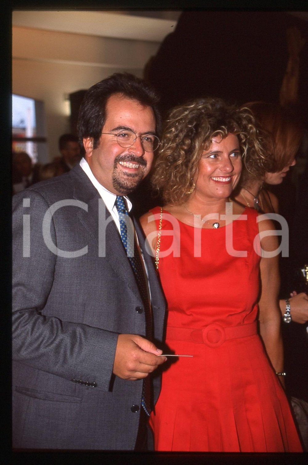 Fotografia d epoca originale 35mm vintage slide 2000 ca COSTUME Elisabetta VILLAGGIO Ritratto 5 1